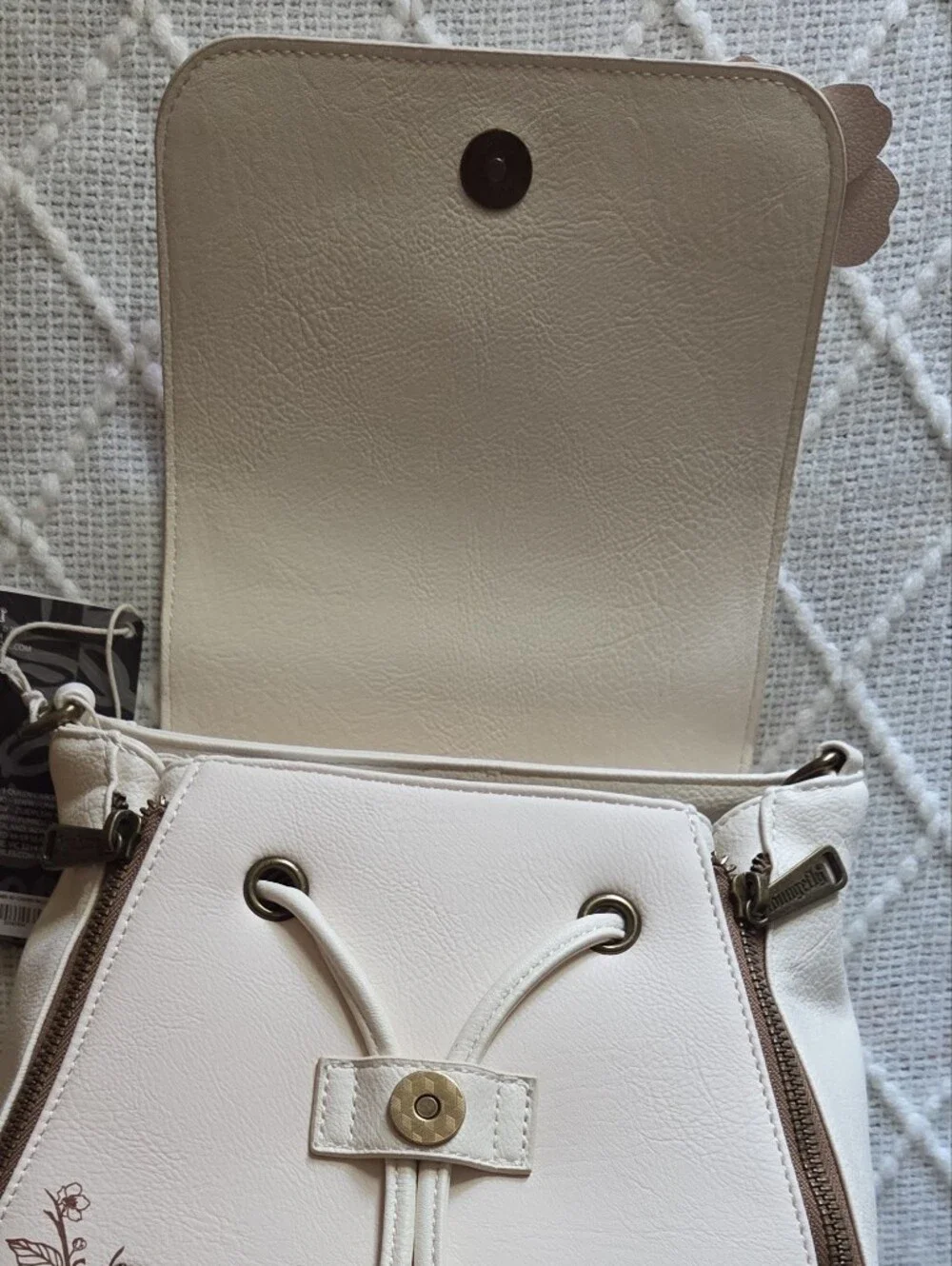 Loungefly Disney Bambi Cherry Blossom Flap Mini Backpack